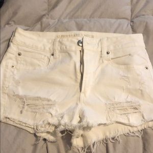 American Eagle white shorties!